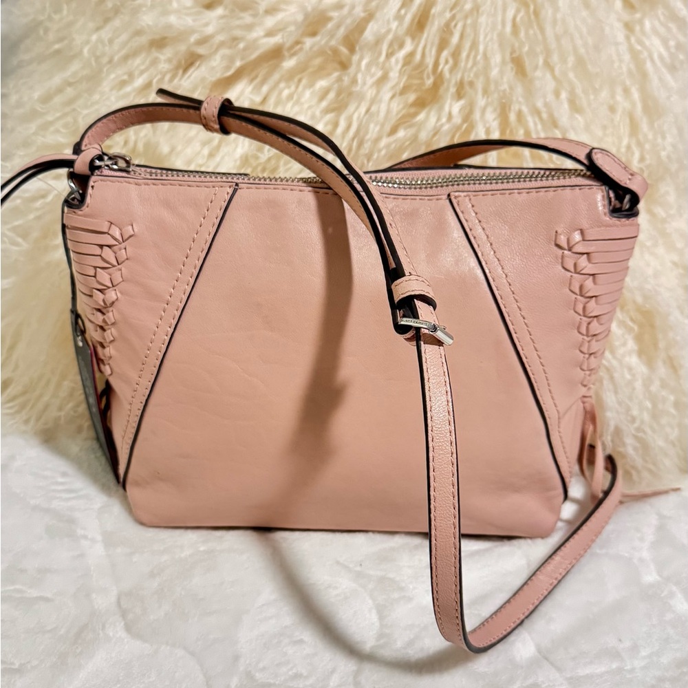 Vince Camuto Crossbody messenger purse Cameo Rose Pink Women's Bag